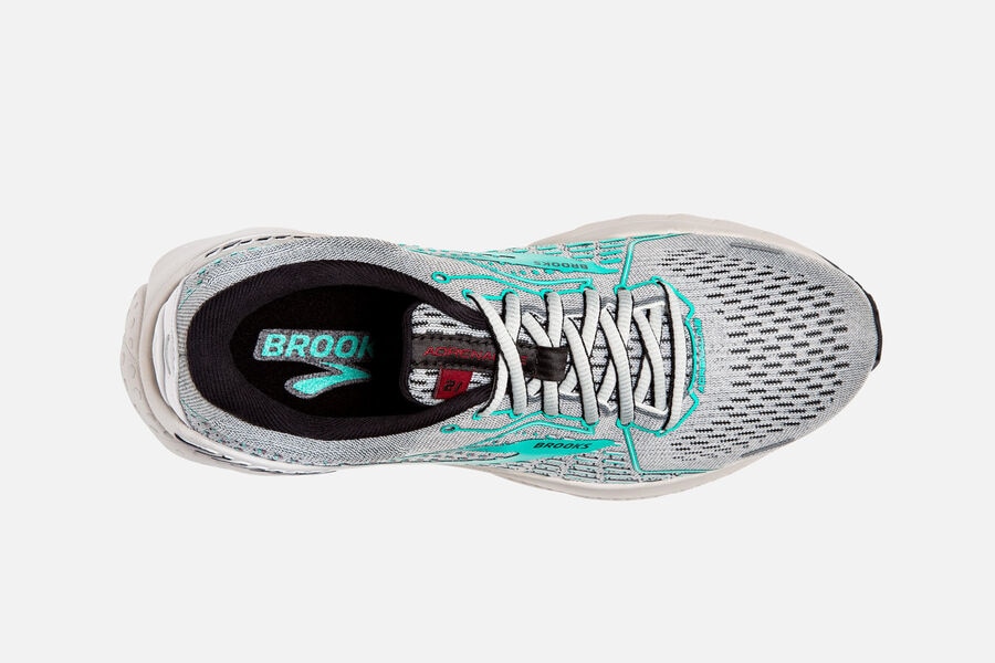 Brooks Running Shoes - Adrenaline GTS 21 Road Womens - Grey - ZCY-980435